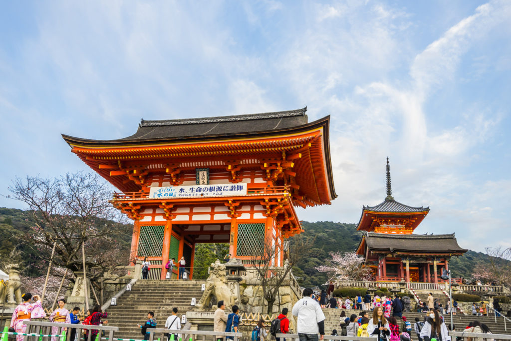 Kiyomizudera Temple in Kyoto