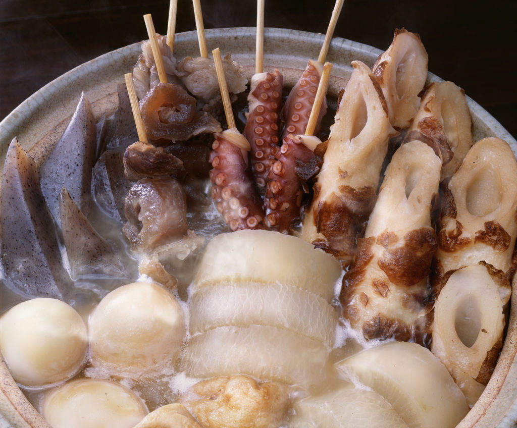 Oden with chikuwa from Aichi Japan