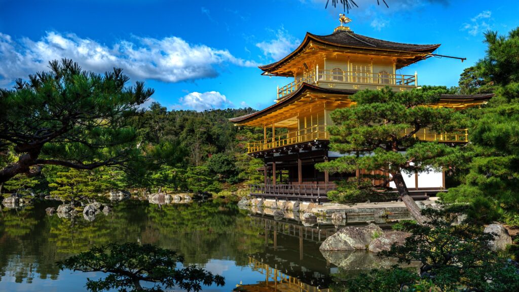 kinkakuji kyoto golden pavilion