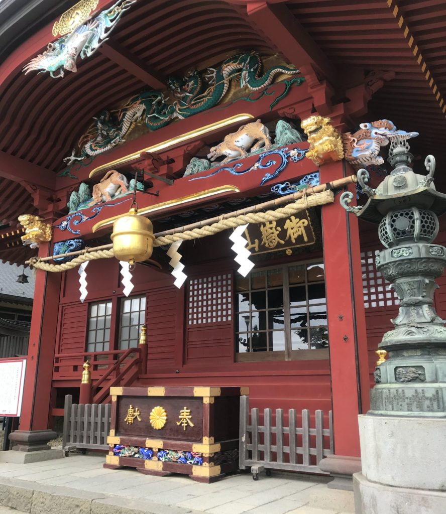 Musashi Mitake Shrine on Mount Mitake