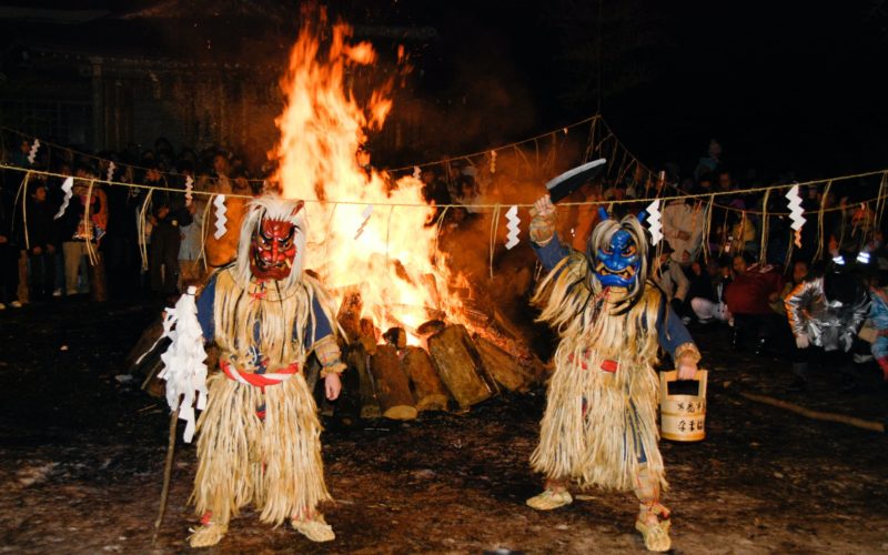 Namahage Festival in Akita, Japan.