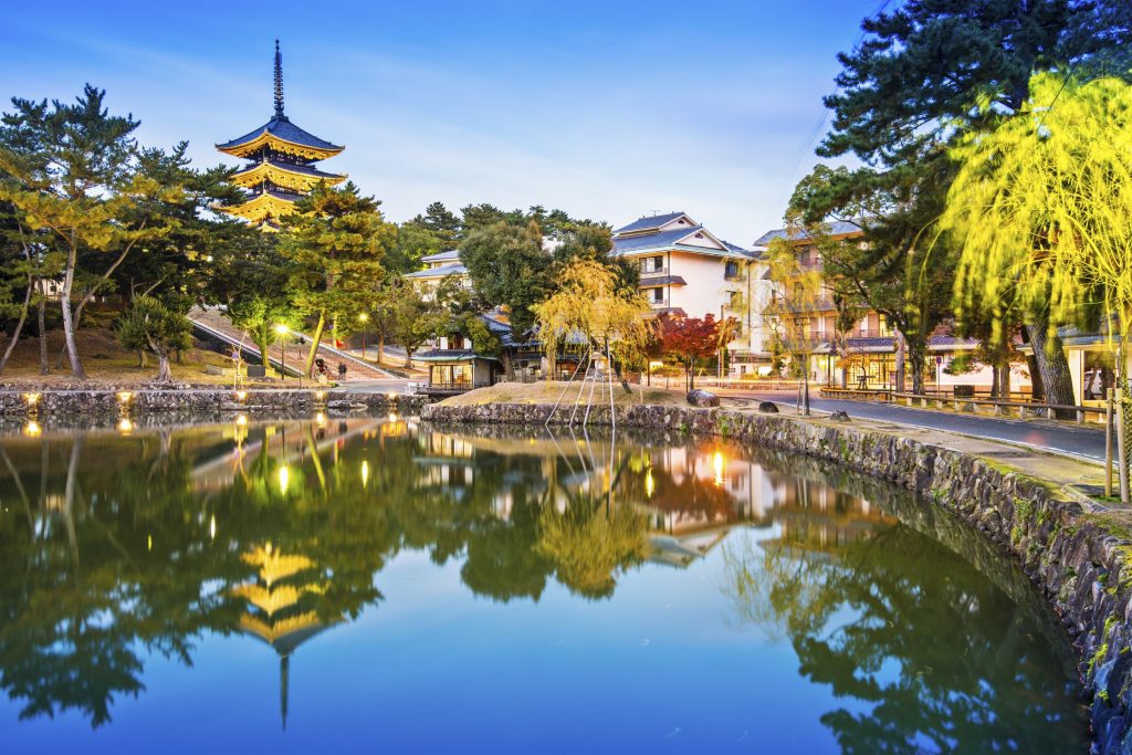 Explore Nara's picturesque streets.