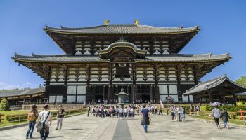 Todai-ji temple in Nara